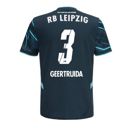 Fotbalové Dres RB Leipzig Lutsharel Geertruida #3 Alternativní 2024-25 Krátký Rukáv